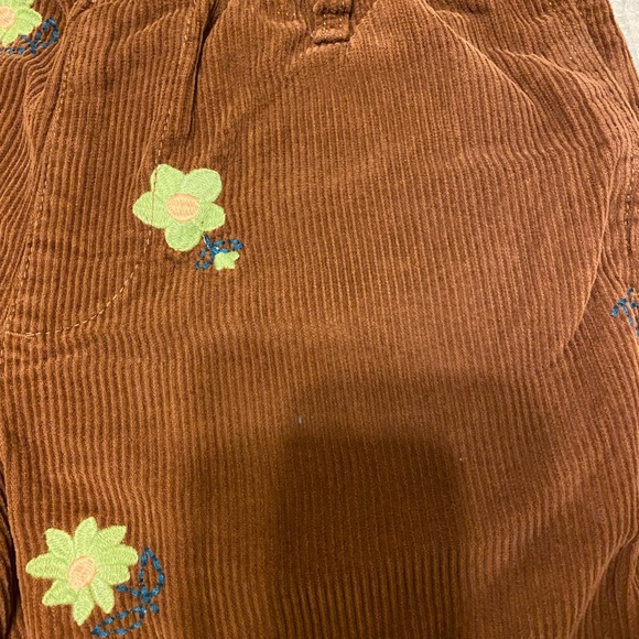 Urban Outfitters Floral Corduroy Pants - Picture 3 of 4